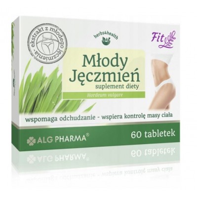 ALG PHARMA MŁODY JĘCZMIEŃ 60 TABLETEK