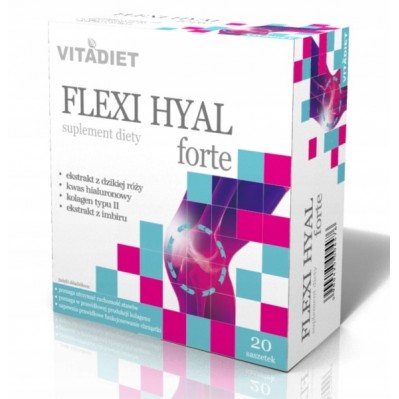 VitaDiet Flexi Hyal Forte 20 saszetek x 15ml