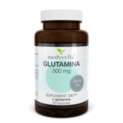 Medverita Glutamina 500mg 60 kapsułek