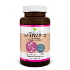 Medverita Pau D'arco 500mg 60 kapsułek