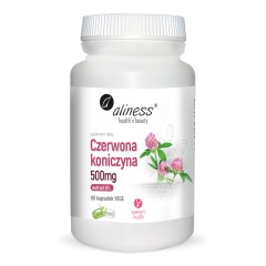 Aliness Czerwona koniczyna ekstrakt 8% 500mg 100 kapsułek