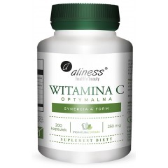 Aliness Witamina C Optymalna 250mg 200 kapsułek
