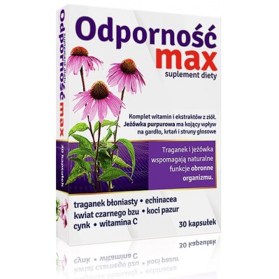 ALG PHARMA ODPORNOŚĆ MAX 30 KAPSUŁEK