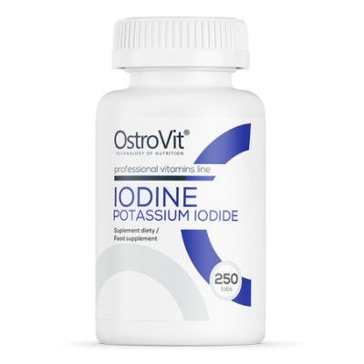 OstroVit Iodine Potassium Iodide Jod Jodek Potasu 250 tabletek