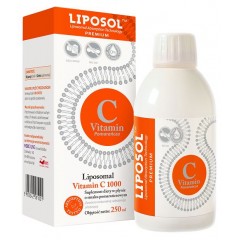 LIPOSOL Liposomalna Witamina C 250ml Pomarańczowy smak