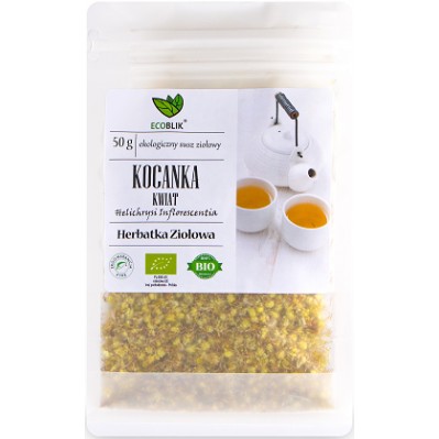 EcoBlik Kocanka kwiat EKO 50g Herbata Ziołowa