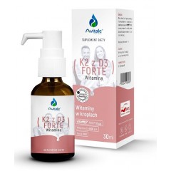 Avitale Witamina K2 + D3 Forte (Vita MK7) 50 ug + D3 4000 IU Olive 30ml