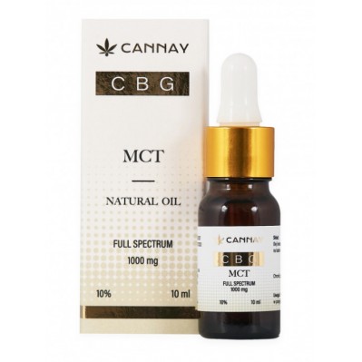 CANNAY MCT Olejek CBG + MCT 10% 10ml