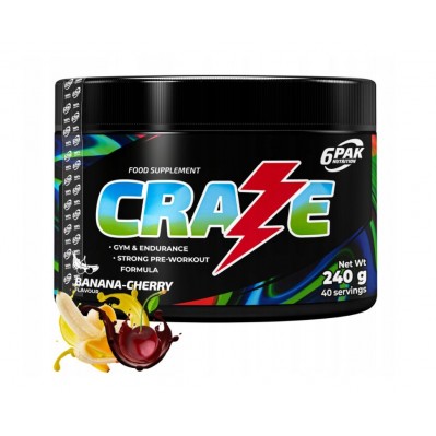 6pak CRAZE 240g