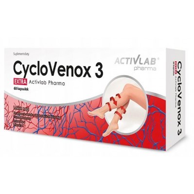 Activlab CycloVenox 3 EXTRA 60 kapsułek