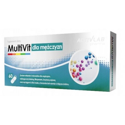 Activlab Multivit dla mężczyzn 60 kapsułek