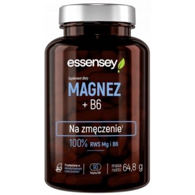 ESSENSEY Magnez + Witamina B6 90 kapsułek