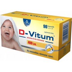OLEOFARM D-Vitum 800 90 kapsułek