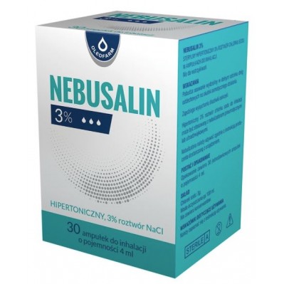 OLEOFARM Nebusalin 3% 30 ampułek