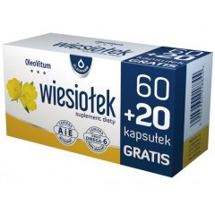 OLEOFARM Wiesiołek 80 kapsułek