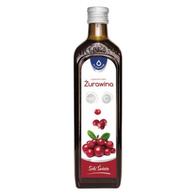 OLEOFARM Żurawina Sok z żurawiny 490ml