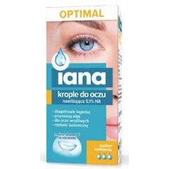 STARPHARMA IANA Krople Optimal Nawilżające 0,1% HA 10ml