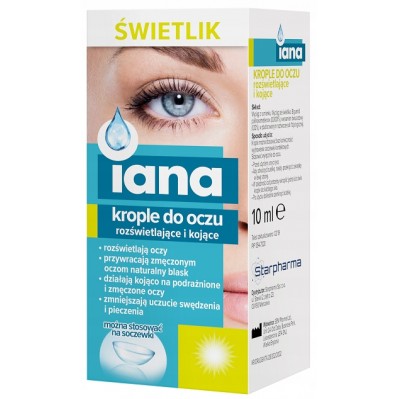 STARPHARMA IANA Krople do oczu Świetlik 10ml