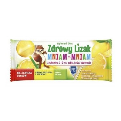 STARPHARMA Zdrowy Lizak Mniam-Mniam Cytryna 1szt