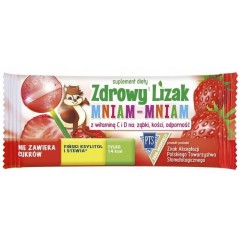 STARPHARMA Zdrowy Lizak Mniam-Mniam Truskawka 1szt