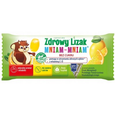 STARPHARMA Zdrowy Lizak Mniam-Mniam Cytryna Łezka 1szt