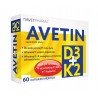 AVETPHARMA Avetin D3+K2 60 kapsułek