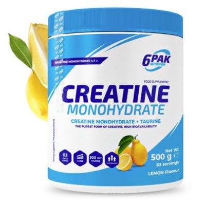 6PAK Creatine Monohydrate 500g