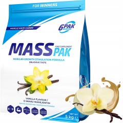 6PAK Mass PAK Gainer 5000g