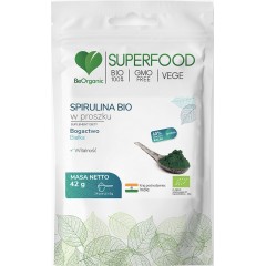 BeOrganic Spirulina BIO w proszku 42g
