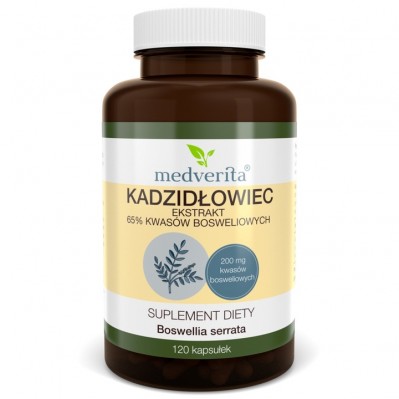 Medverita Kadzidłowiec Boswellia serrata 65% 120 kapsułek