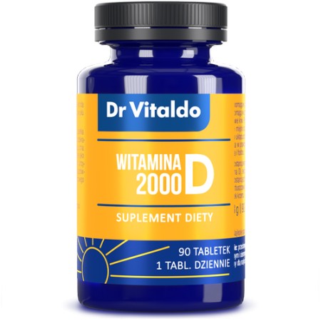 DR.VITALDO Witamina D 2000 90 tabletek
