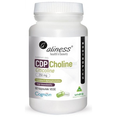 Aliness CDP Choline 250mg 60 kapsułek