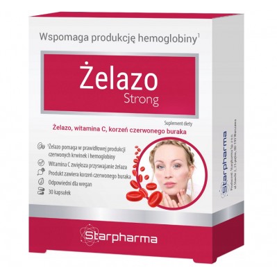 STARPHARMA Żelazo Strong 30 kapsułek