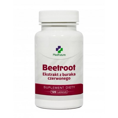 MedFuture Beetroot ekstrakt z buraka czerwonego 120 tabletek