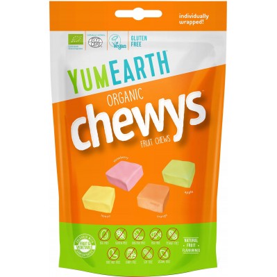 YUMEARTH Gumy rozpuszczalne EKO (CHEWYS) 142g