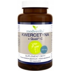 Medverita Kwercetyna 250mg + Quali C 50 kapsułek