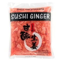 ASIA KITCHEN Imbir marynowany różowy do sushi 1kg