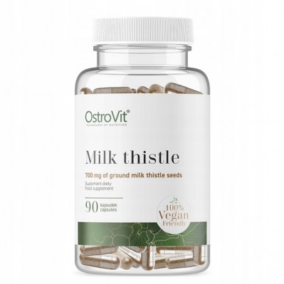 OstroVit Milk Thistle VEGE 90 caps Ostropest Plamisty