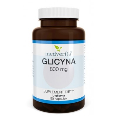 Medverita Glicyna 800mg 50 kapsułek