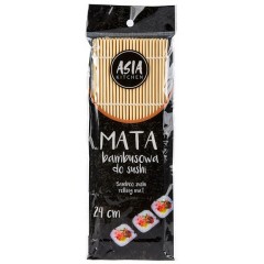 ASIA KITCHEN Mata bambusowa 24x24cm Biała