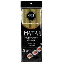 ASIA KITCHEN Mata bambusowa 24x24cm Zielona