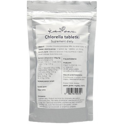 KUCHNIA ZDROWIA Chlorella tabletki 250g