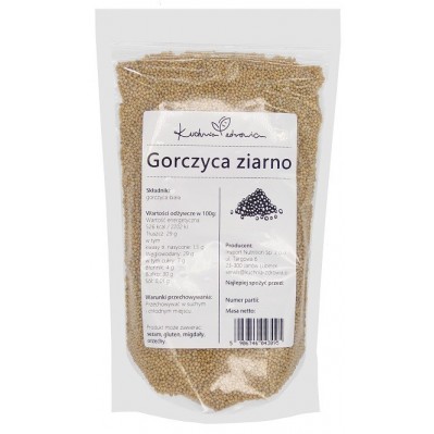 KUCHNIA ZDROWIA Gorczyca ziarno 500g