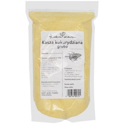 KUCHNIA ZDROWIA Kasza kukurydziana gruba 1Kg