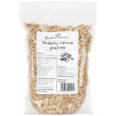 KUCHNIA ZDROWIA Orzechy ziemne prażone 500g
