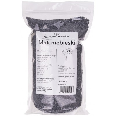 KUCHNIA ZDROWIA Mak niebieski 1KG