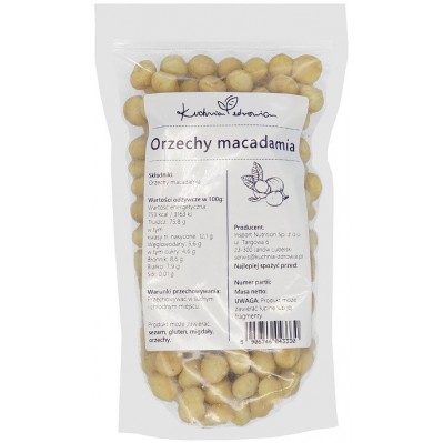 KUCHNIA ZDROWIA Orzechy Macadamia 500g