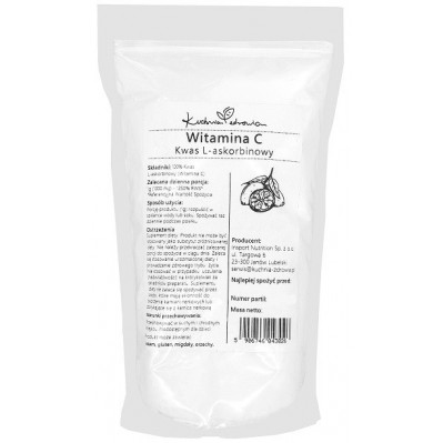 KUCHNIA ZDROWIA Witamina C (kwas L-askorbinowy) 1kg