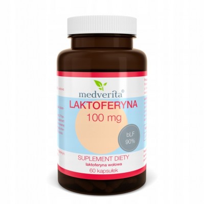 Medverita Laktoferyna 100 mg 60 kapsułek