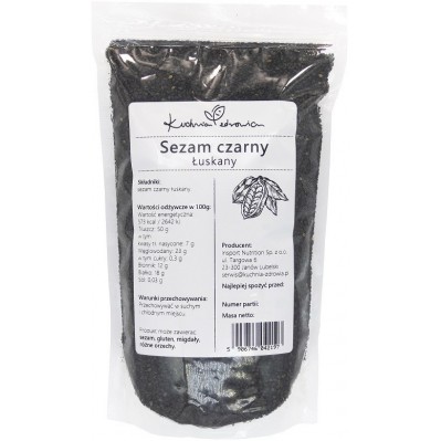 KUCHNIA ZDROWIA Sezam czarny 500g